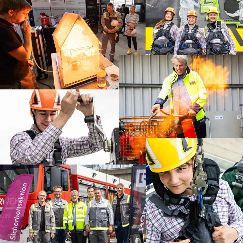 Fotostrecke Industrie Sicherheitsaktion